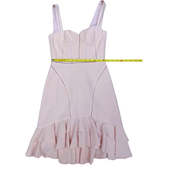 *NWT* JONATHAN SIMKHAI Seersucker Bustier Mini Dress - Picture 4 of 10